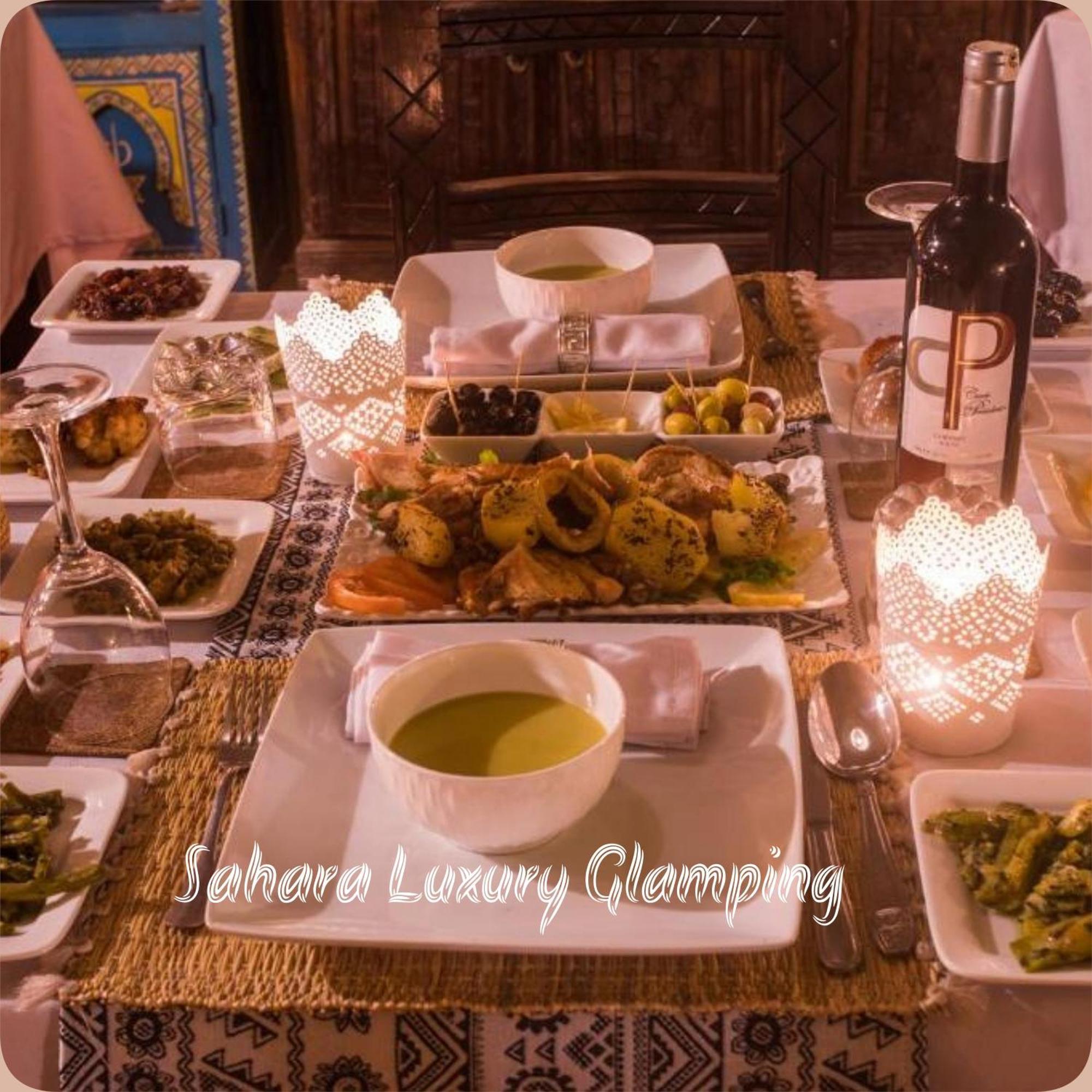 Sahara Luxury Glamping Hotel Merzouga Buitenkant foto